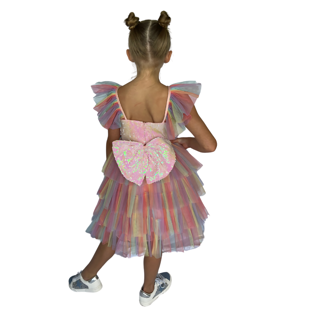 Fantasy Sequin Unicorn Dress - Mila Raine