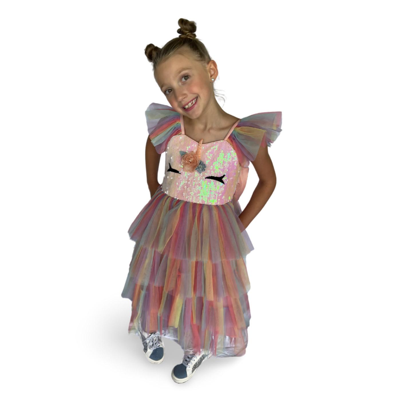 Fantasy Sequin Unicorn Dress - Mila Raine