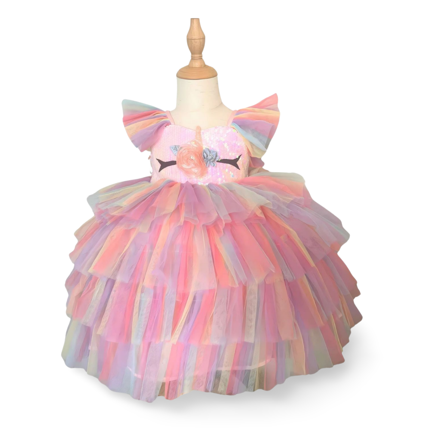 Fantasy Sequin Unicorn Dress - Mila Raine