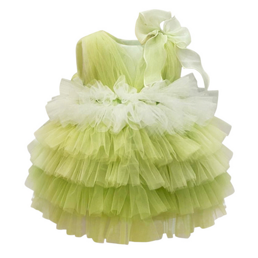 Dream Puff Spring Mesh Dress - Mila Raine 