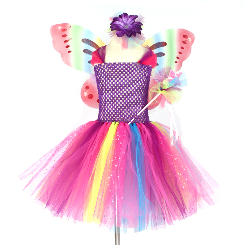 Butterfly Fairy Tulle Dress - Mila Raine  - #tag1# - #tag3# - #tag2# - #tag4#