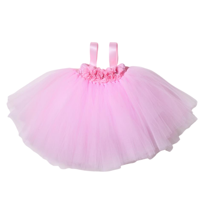 Pink Baby Flower Girl Dress - Mila Raine  - #tag1# - #tag3# - #tag2# - #tag4#