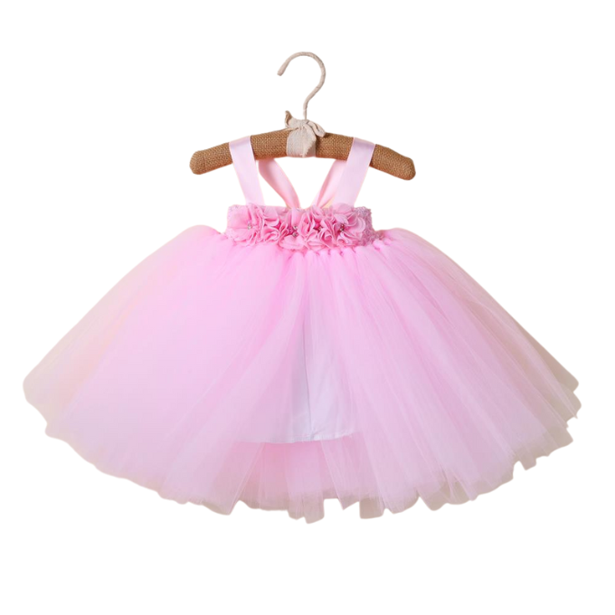 Pink Baby Flower Girl Dress - Mila Raine  - #tag1# - #tag3# - #tag2# - #tag4#