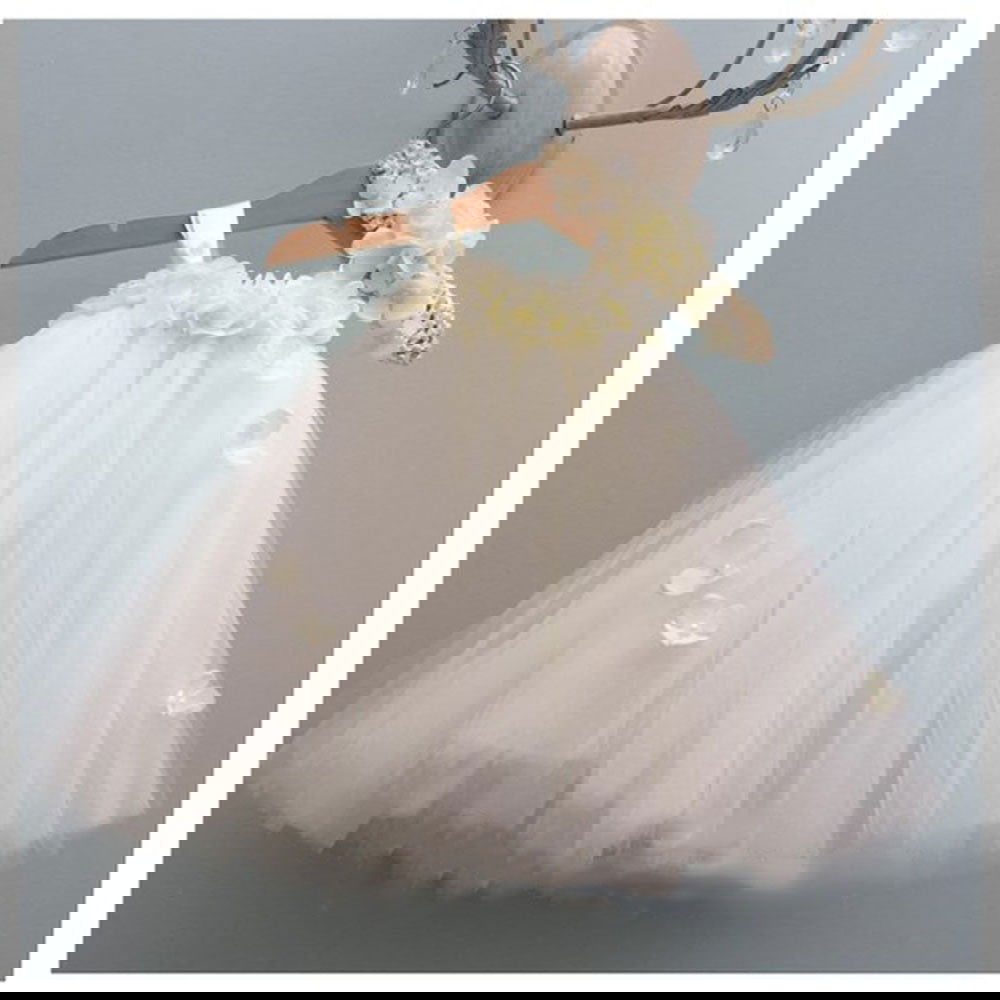 White Tulle Dress - Mila Raine  - #tag1# - #tag3# - #tag2# - #tag4#